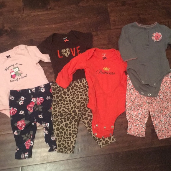 Carter's Other - Baby girl outfit bundle 3 months